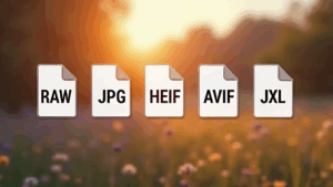 Read more about the article Understanding Photo File Formats in 2025: JPEG, RAW, HEIC, AVIF,  JPEG XL… and Beyond